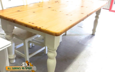 Kitchen respray- Helps make old furniture look brand new again