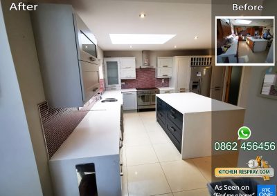 Kitchen Respray Pavillion Grey