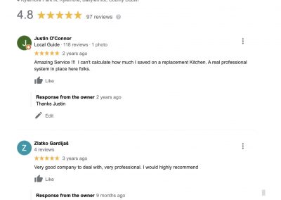 Kitchen Respray Reviews