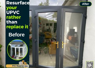 UPVC Window Frame Respray Service