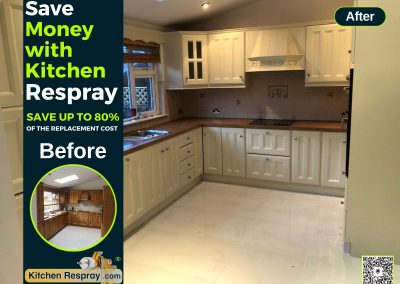 Kitchen Cupboard Respray