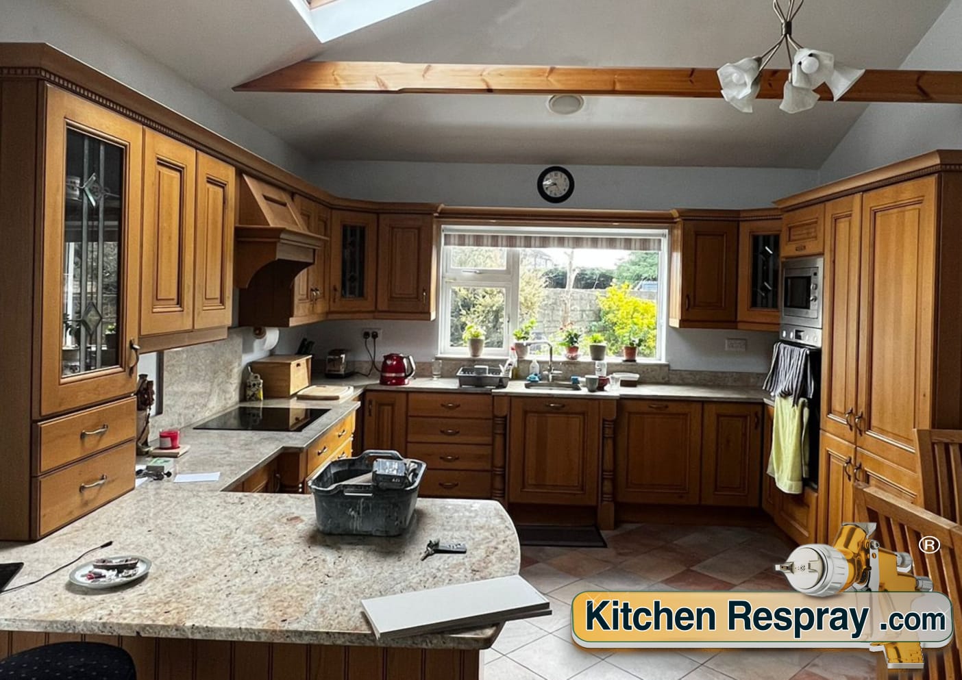 Kitchen Respray Ireland // Respray Kitchen // Kitchen Cabinet Respray