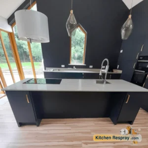 Kitchen Respray Hague Blue