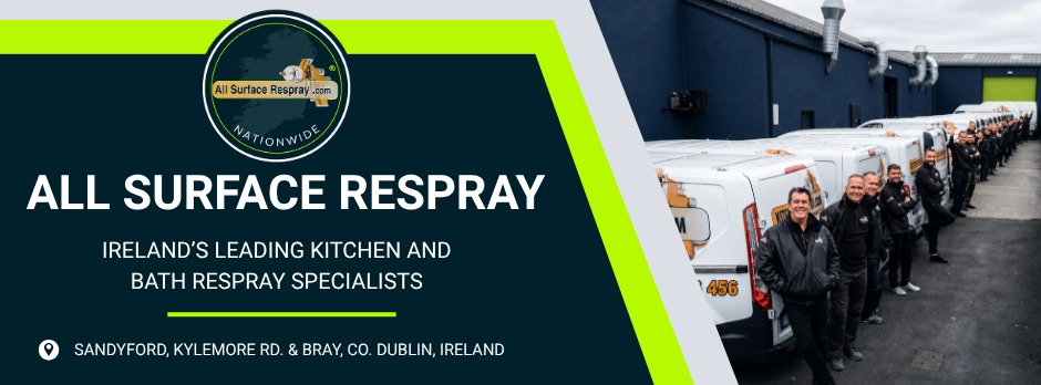 Professional kitchen respray team in Ireland